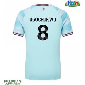 Burnley Lesley Ugochukwu #8 Bortatröja 2025-26 Kortärmad